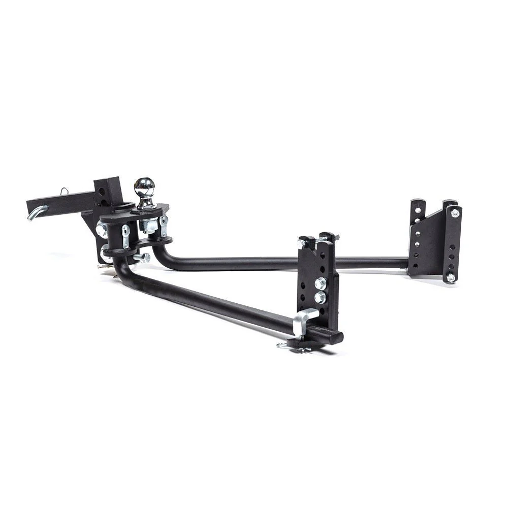 Blue Ox 2-Point Weight Distribution Hitch for Underslung Couplers  6 Hole Shank, 800 lbs. Tongue Weight, 8,000 lbs. Towing Capacity, fits 2 Receiver - Image 3
