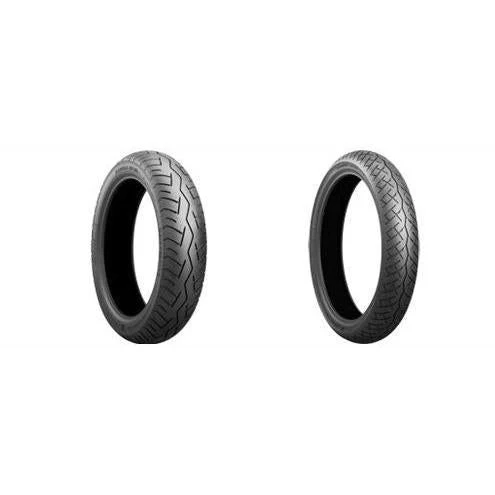 Bridgestone Front Rear 100/90-18 + 120/90-18 Battlax BT46 Motorcycle Tire Set - Image 6