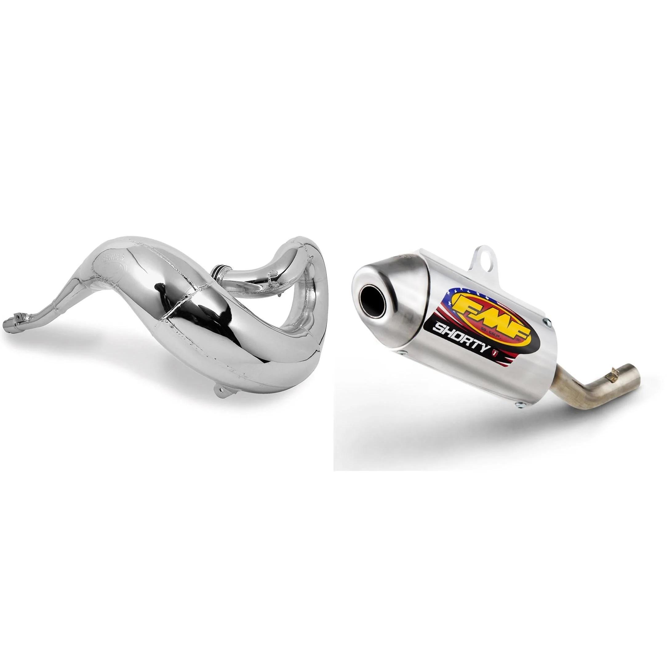 FMF Powercore 2 Shorty Silencer & Fatty Pipe for YAMAHA YZ125 1999 - Image 6